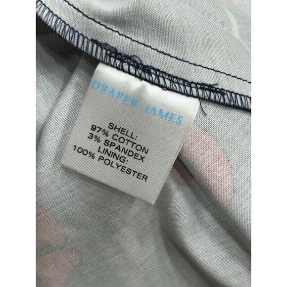 NWT Draper James Womens Poppy A-Line Dress Floral Preppy Nassau Navy Size 18 NWT - Picture 8 of 10